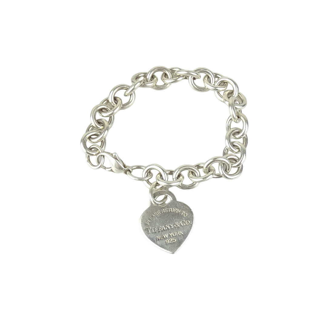 tiffany heart clasp bracelet