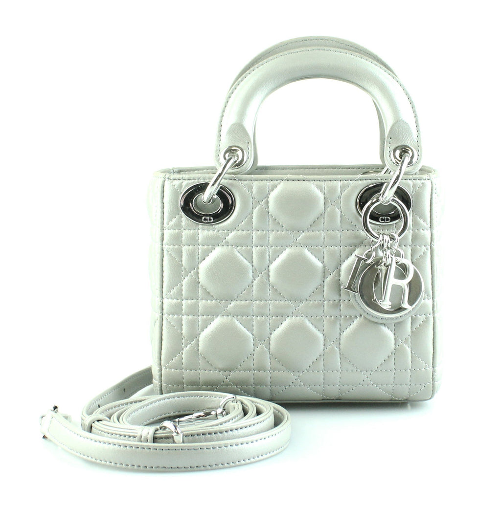 lady dior grey mini