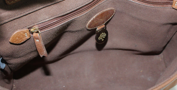 Mulberry Oak Natural Leather Medium Lily RRP €1195