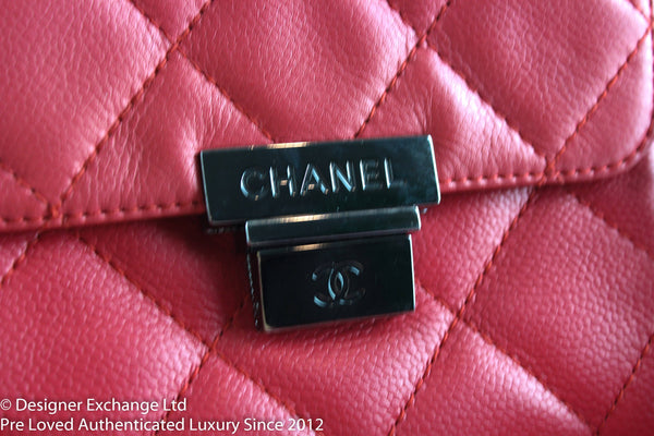 Chanel Red Small Accordion Shoulder Bag GMH 2003/04
