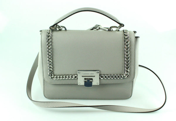 michael kors grey saffiano bag