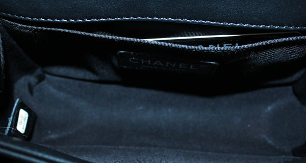 Chanel Small Boy Bag Calfskin Checkerboard Seasonal 2013/14