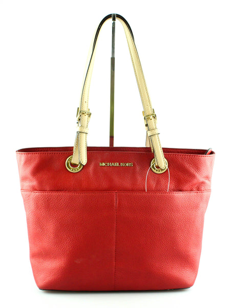 Michael Kors Red Bedford Twin Pocket Tote GH
