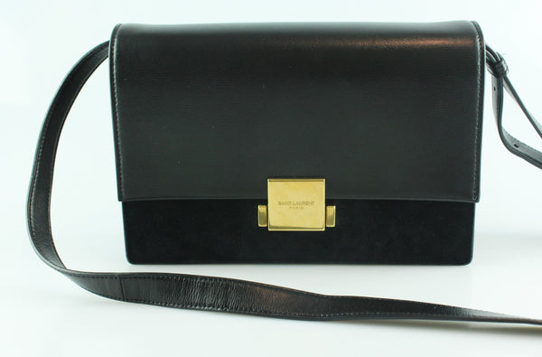 Saint Laurent Calfskin/Suede Bellechasse Black RRP €1450