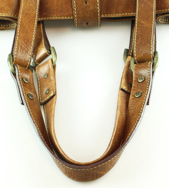 Mulberry NVT Oak Elgin Tote Brass