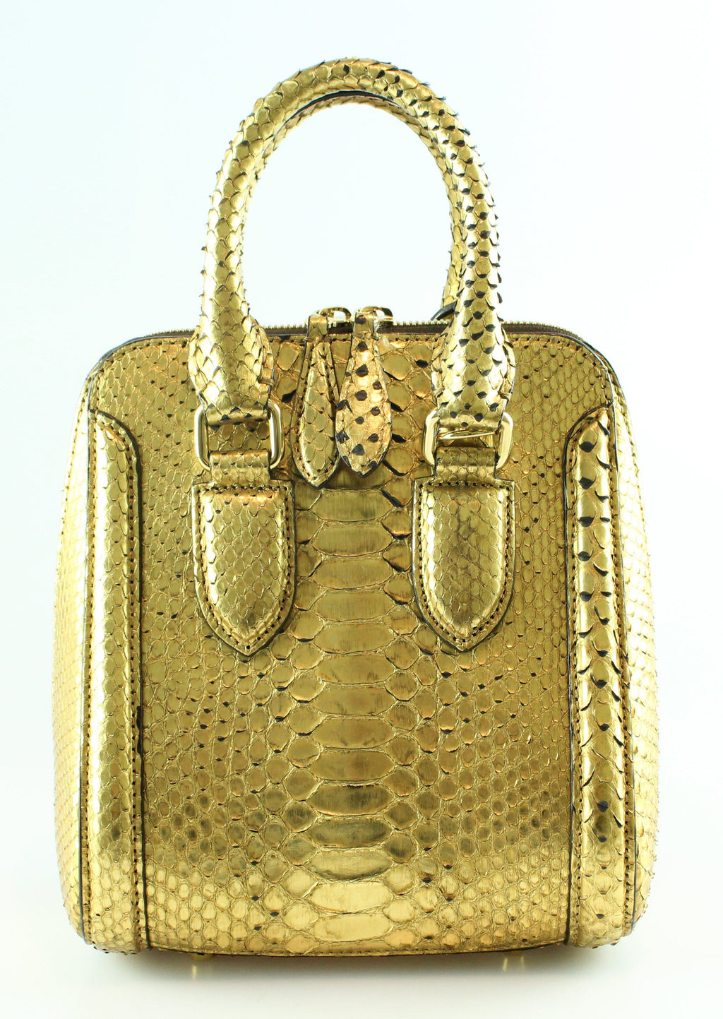 alexander mcqueen python bag