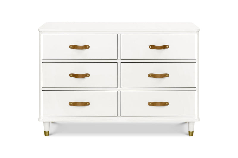 tanner 6 drawer double dresser