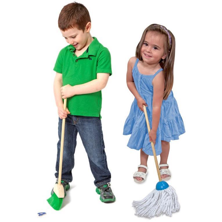 melissa & doug mop set