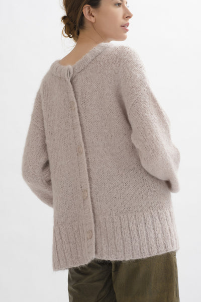 button back sweater