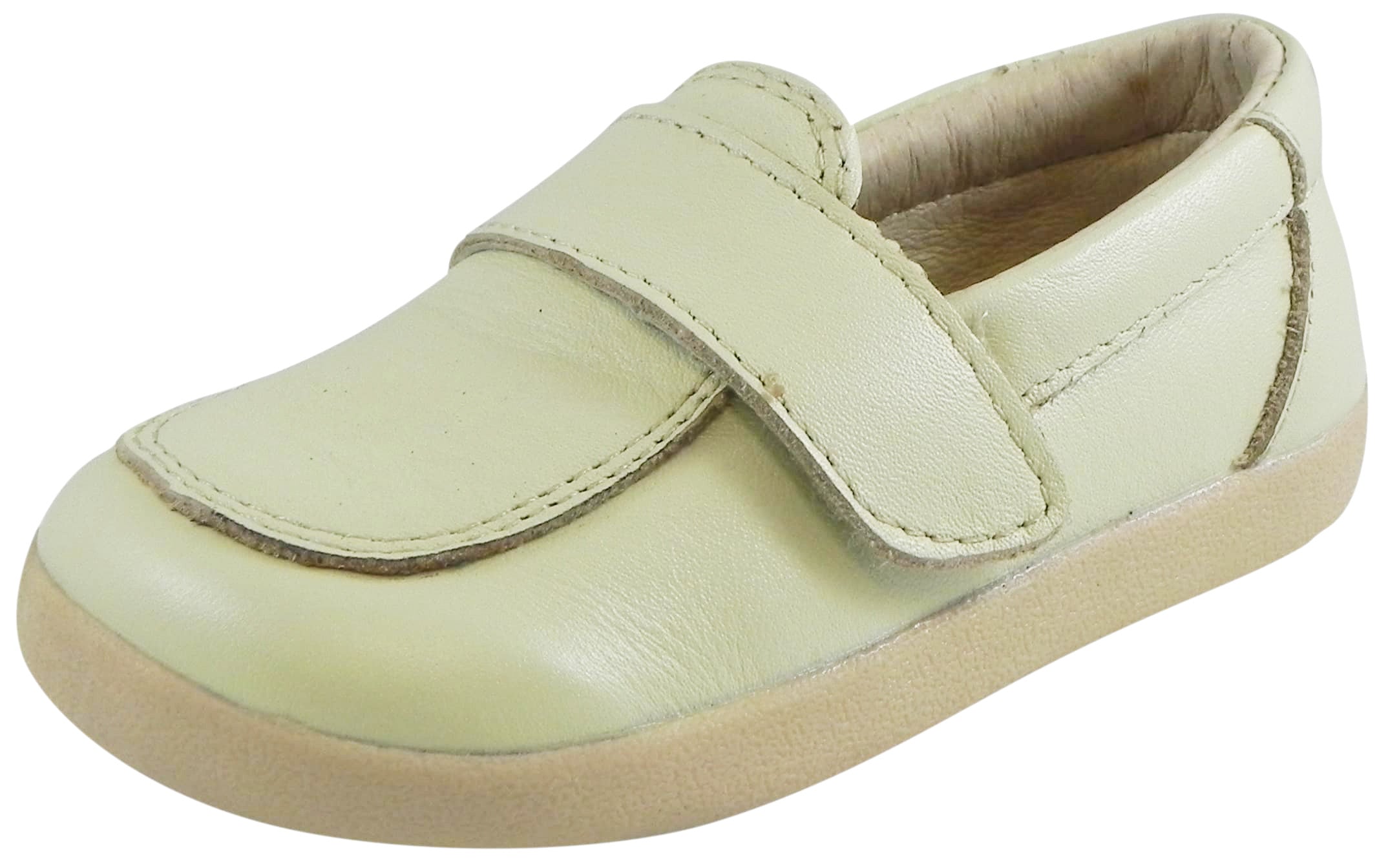 boys cream loafers