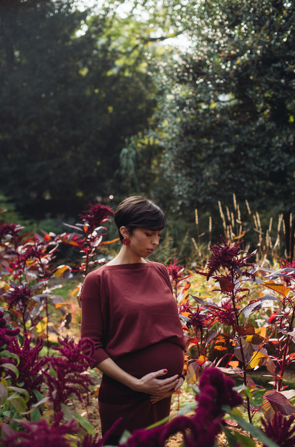 Ilaria in the wood