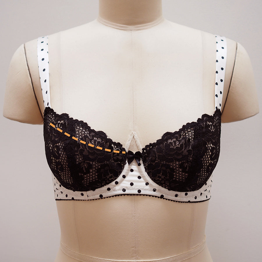 How to Make a Half Cup Version of the Devonshire Bra