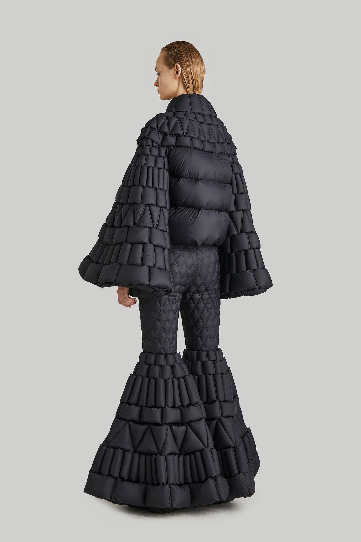 RAXXY "FIREWORKS" TYPE SLEEVE GOOSE DOWN JACKET