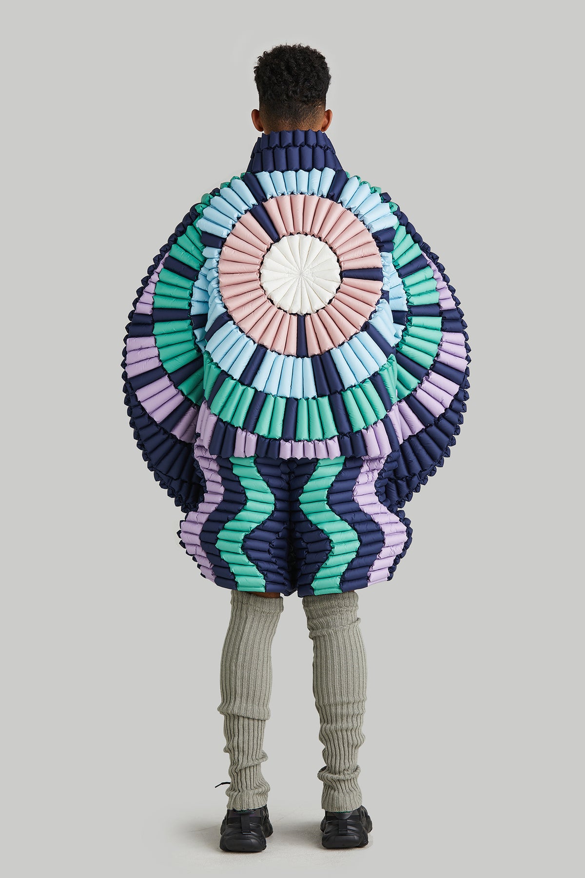 “COLORFUL FIREWORKS"GOOSE DOWN JACKET