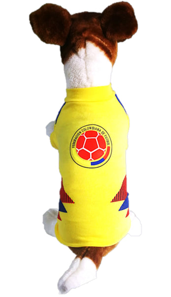 Colombia Dog Soccer Jersey- free 