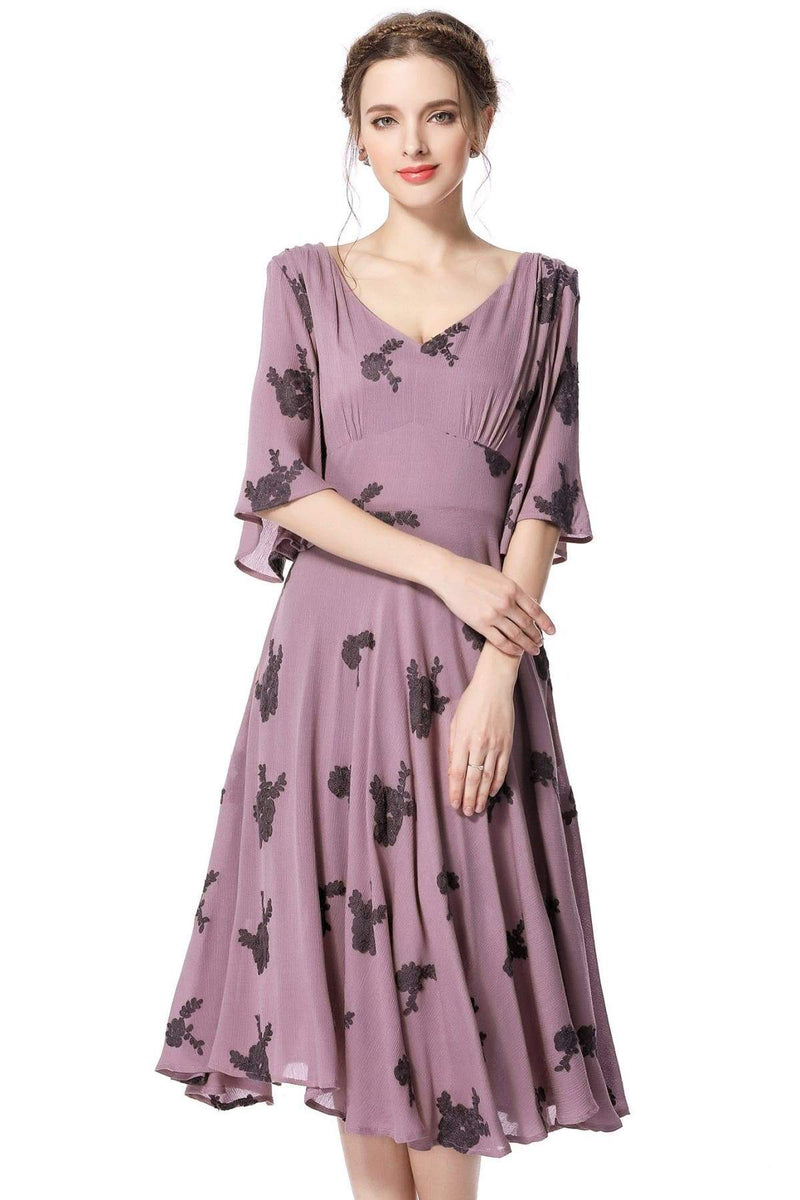 dark lavender dress