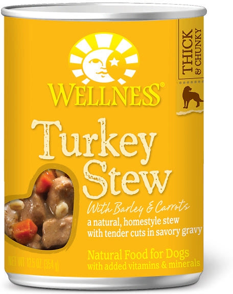 wellness chicken stew dog food