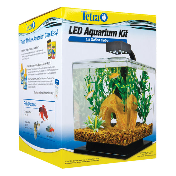 genoeg boeket Algemeen Tetra Water Wonders LED Black Aquarium Kit – Petsense