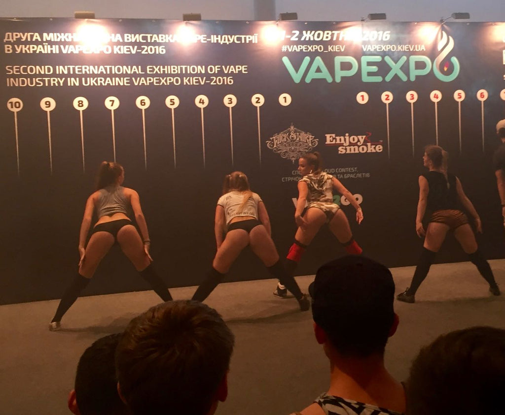 twerk competition kiev urkaine vape expo