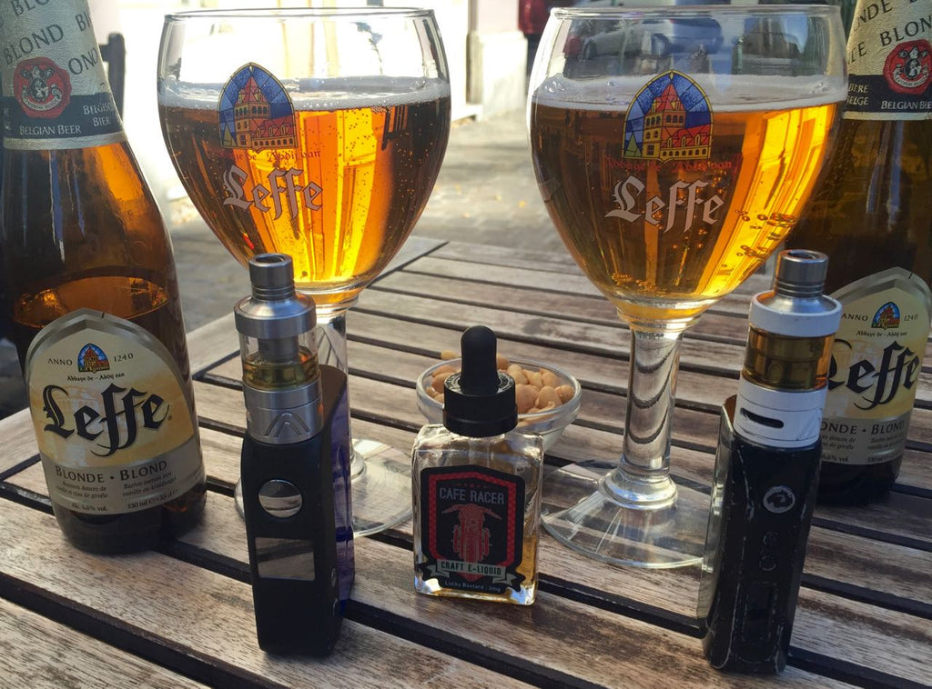 Belgium Beer and Cafe Racer Vape