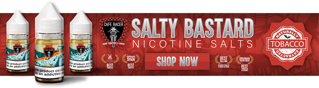 Salty Bastard Nicotine Salt E-Liquid - Best MTL Nic Salts