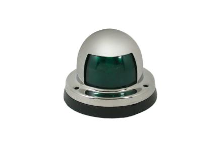 AISI 316 Marine Grade Stainless Steel Green Starboard Boat Ship Navigation Light