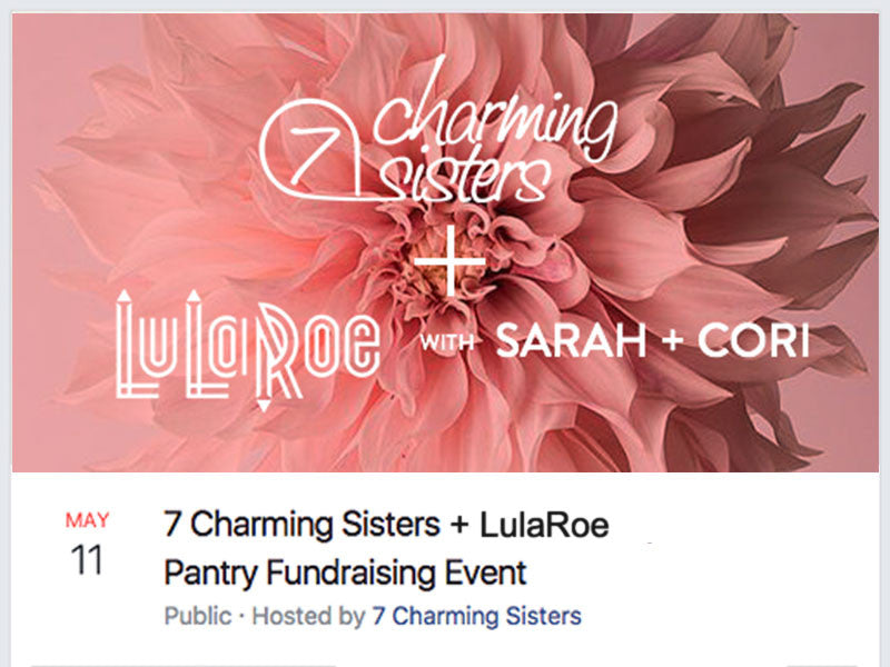 Facebook Event page - 7 Charming Sister