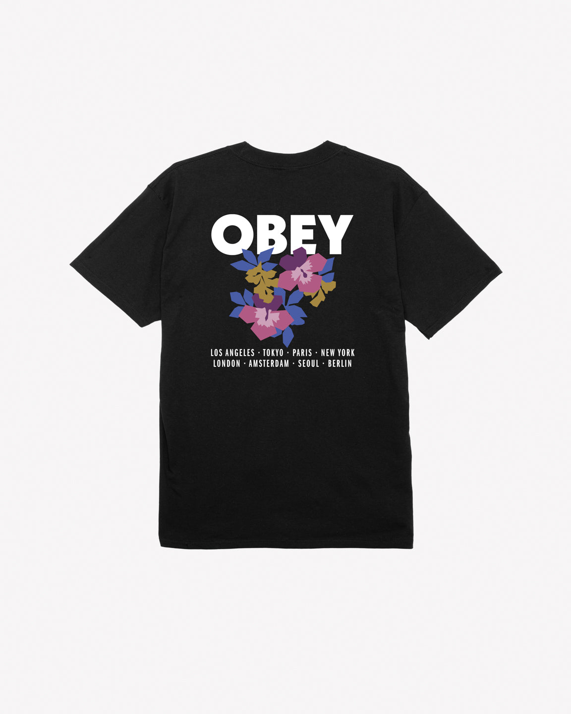 OBEY FLORAL GARDEN TEE