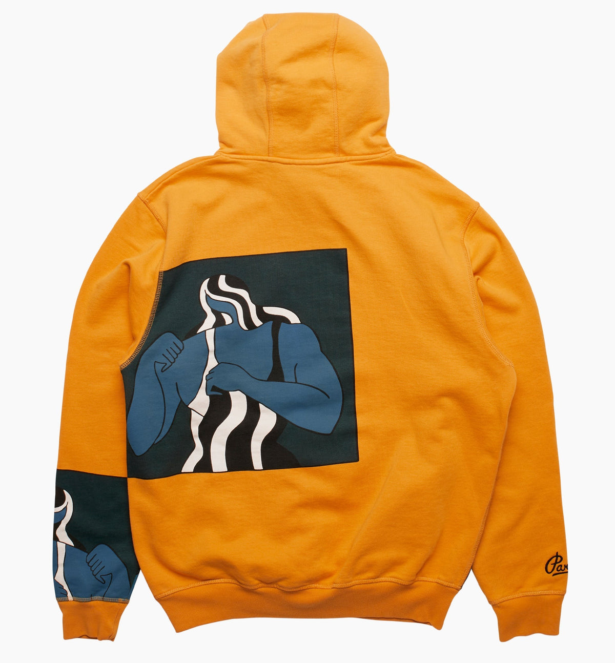 BY PARRA SELF DEFENSE HOODED SWEATSHIRT