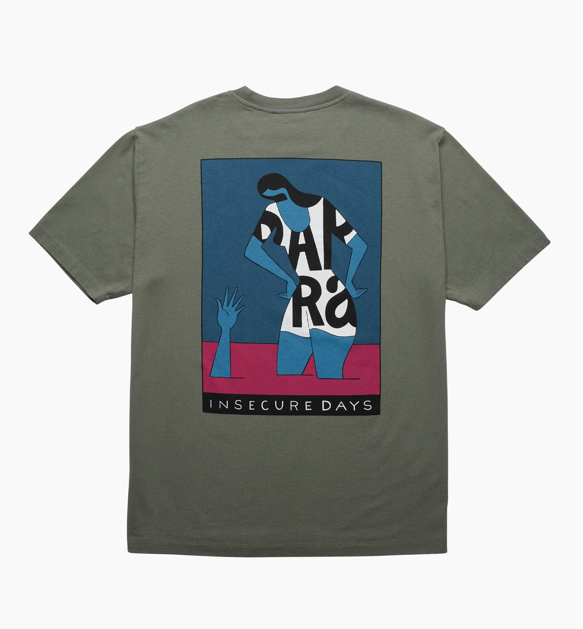 BY PARRA INSECURE DAYS TEE