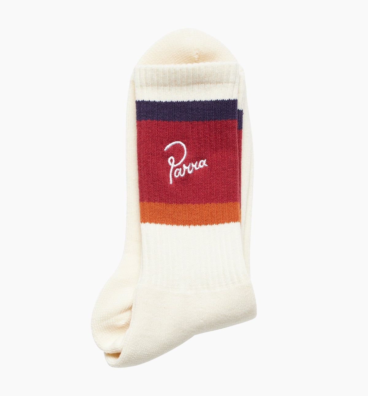 BY PARRA SCRIPT LOGO CREW SOCKS