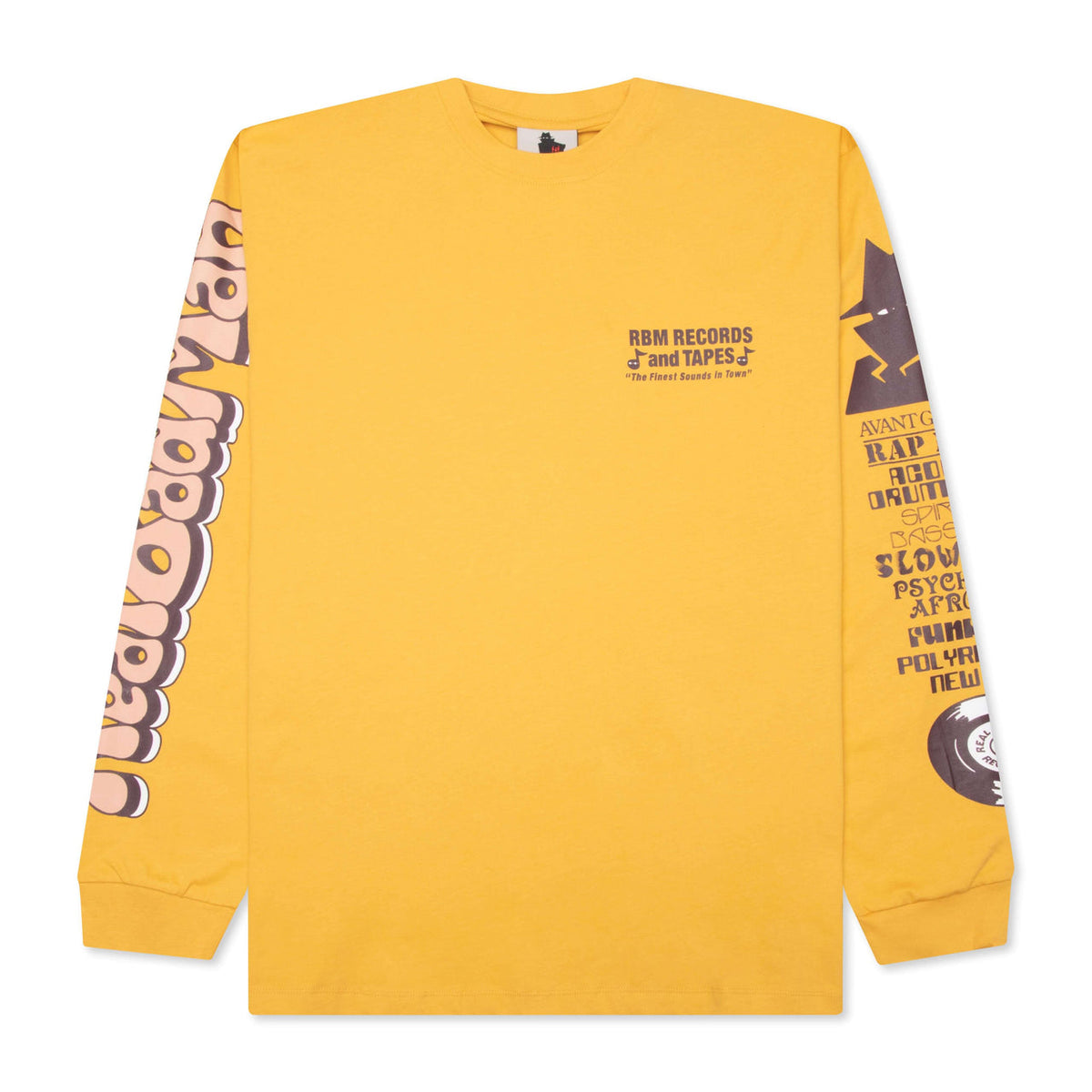 REAL BAD MAN RECORDS AND TAPES LS TEE