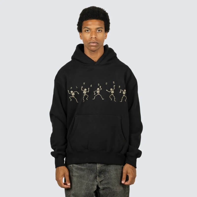 PLEASURES BONE HOODIE