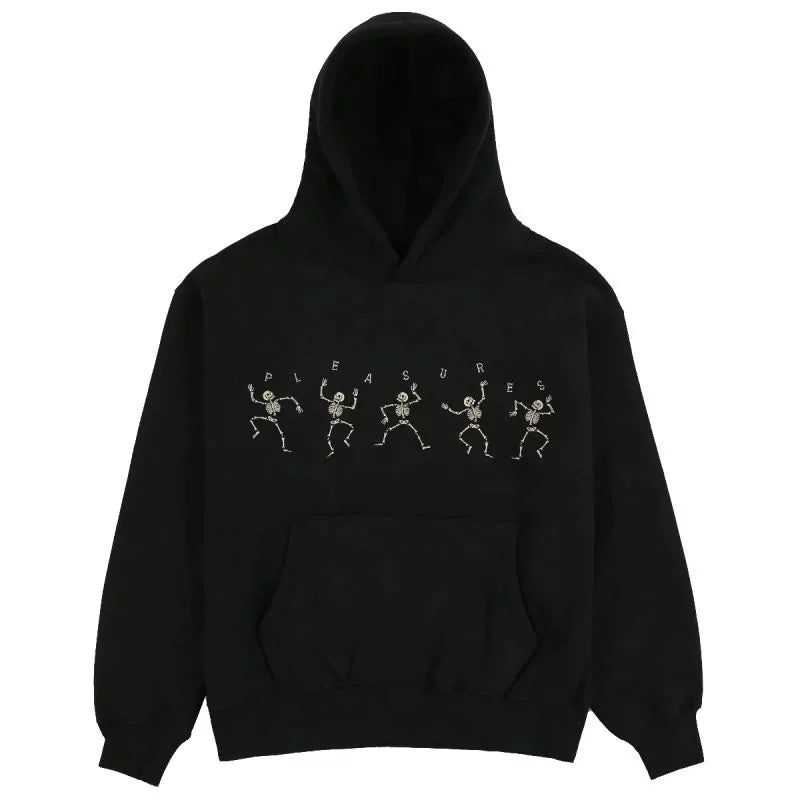 PLEASURES BONE HOODIE