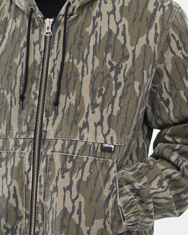 Stussy mossy oak insulated work jacket