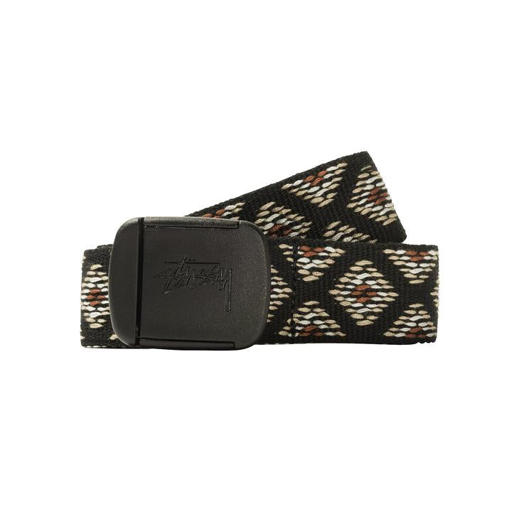 stussy woven travel belt