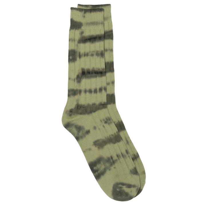 stussy stripe ribbed crew socks