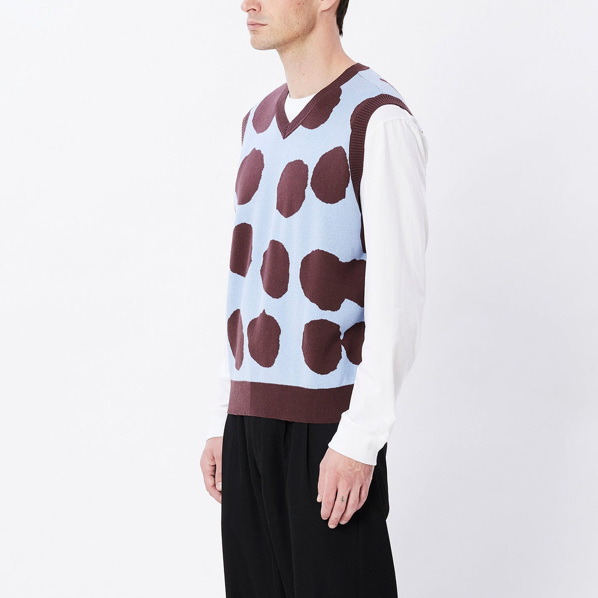 Obey Dotted Sweater Vest