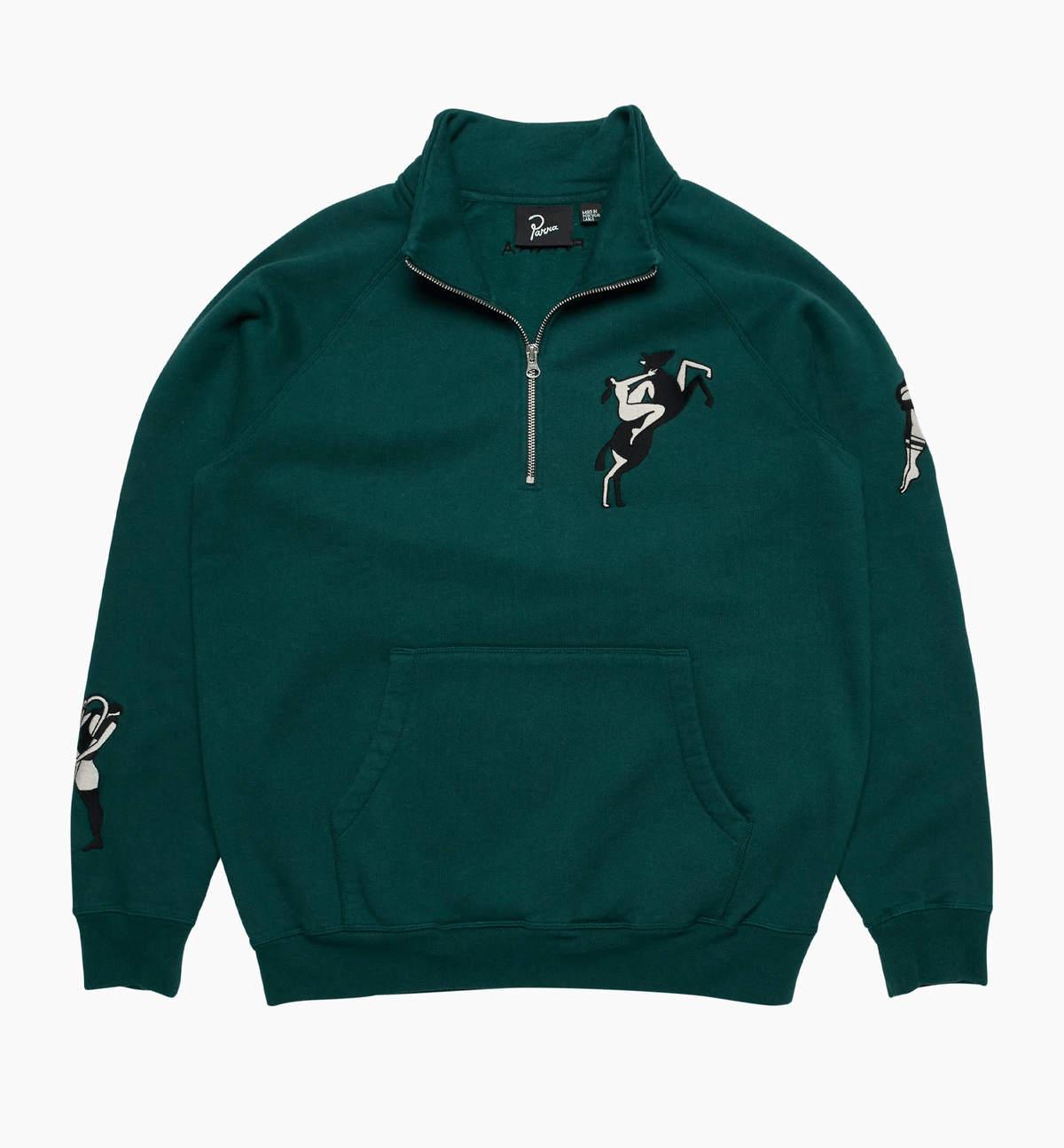 By Parra Life Experience Half Zip Sweatshirt