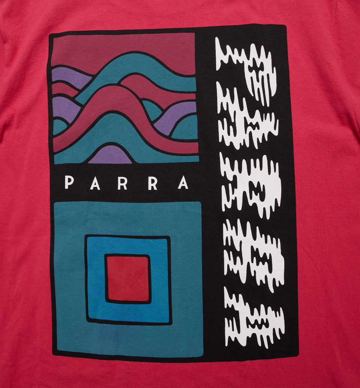 by parra wave block tremors tee