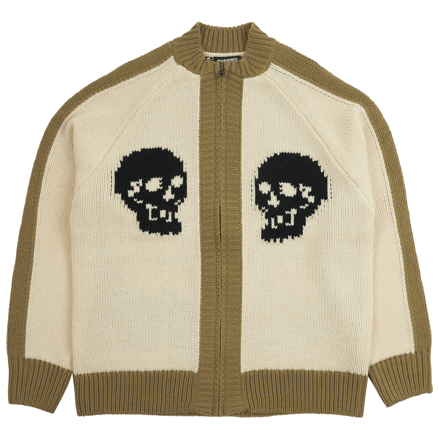 Pleasures Wisdom Zip Cardigan