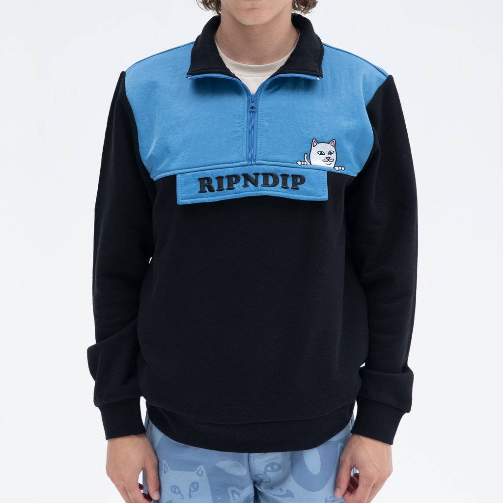 ripndip beverly half zip jacket