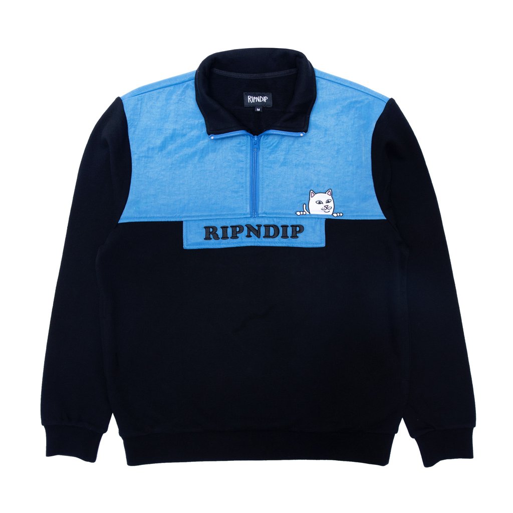 ripndip beverly half zip jacket