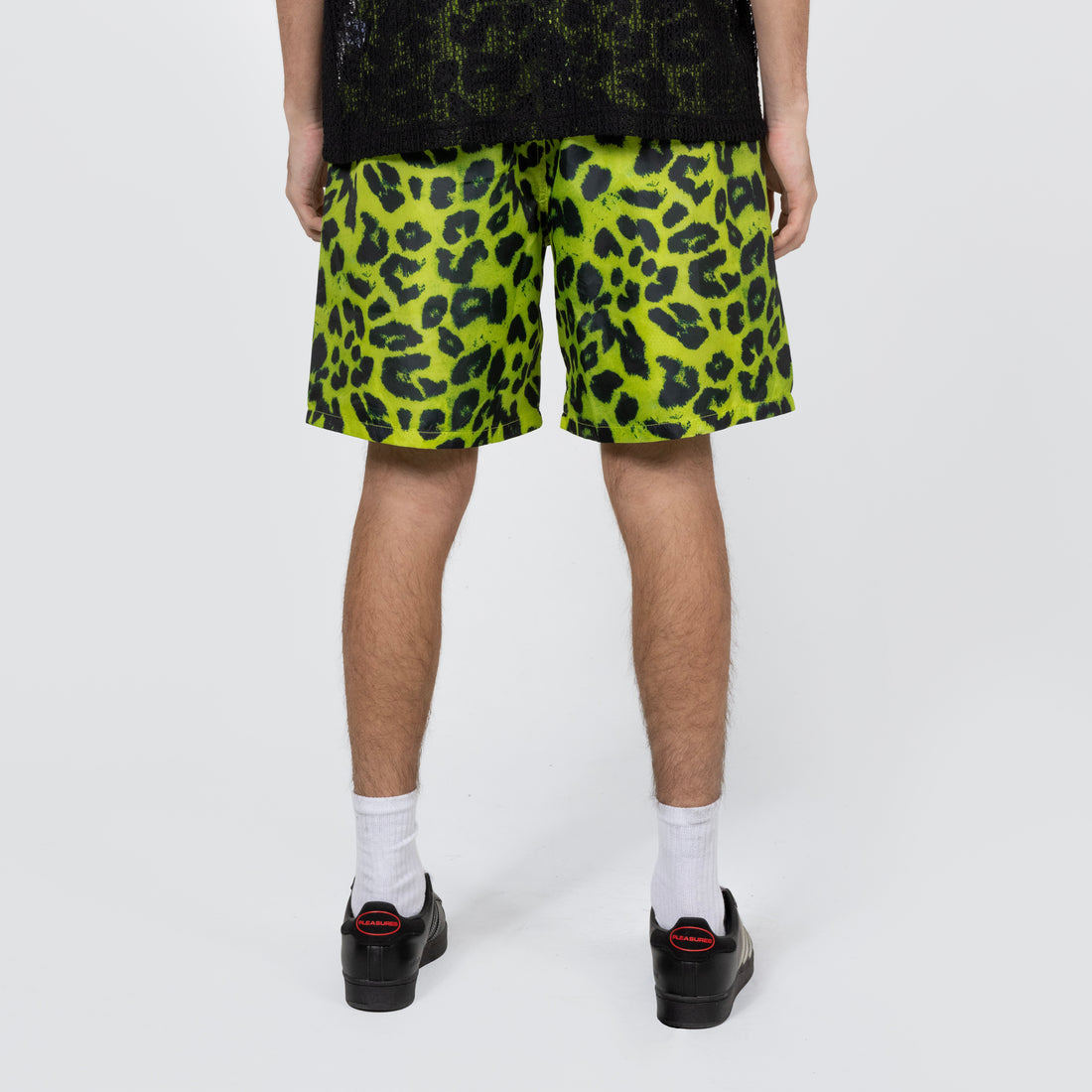 pleasures leopard running short