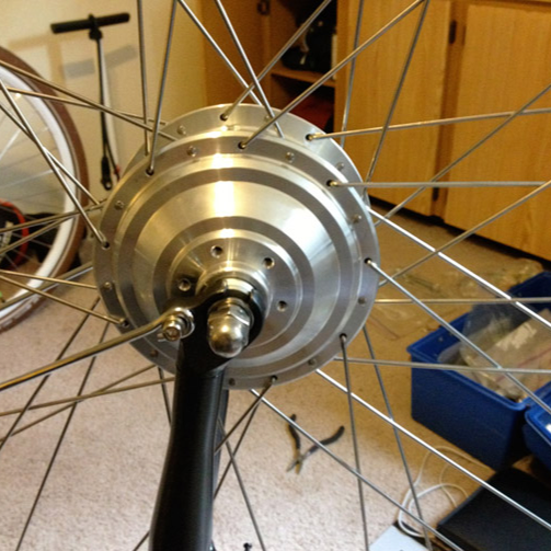 electric wheel conversion