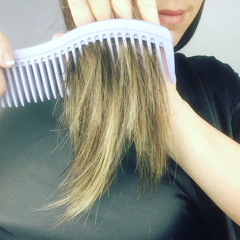 The best way to air dry hair during winter. Madison and White