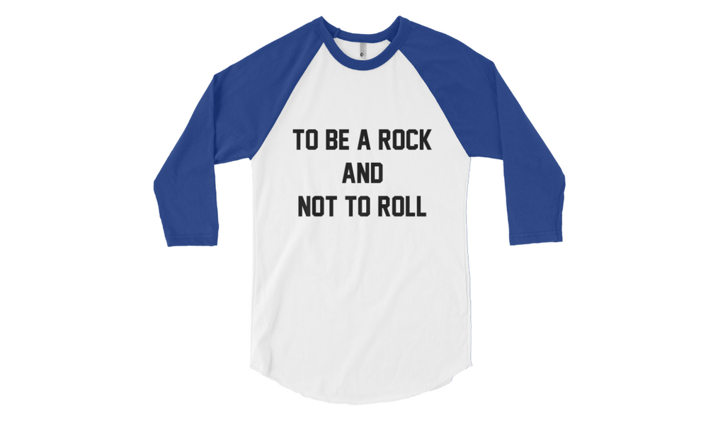 Typisch Zegevieren Efficiënt To Be A Rock and Not to Roll Raglan Shirt | Almost Famous | ReplicaPropStore