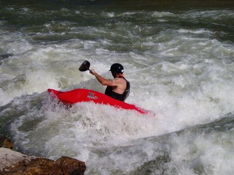 whitewater kayaking