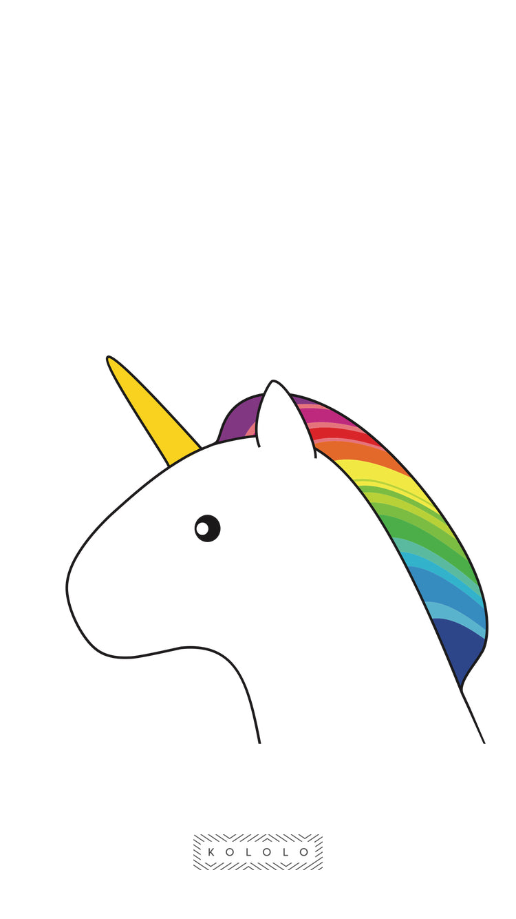 KOLOLO Unicorn Wallpaper iPhone 6, 7, 8