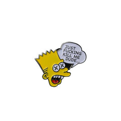 Over-It Bart Pin